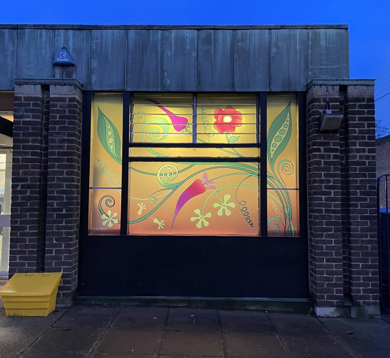 Window Artwork for Southgate Library